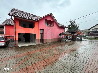 Casa semifinisata, 2 camere, 130 mp, cu spatiu comercial, zona Cepari