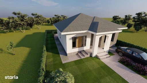 Casa, 105 mp, teren 350mp, zona Damila