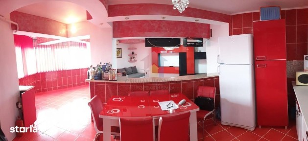 Vedere Dunare-Hexagoane 3 camere 100mp SUPER Mobilat Utilat integral