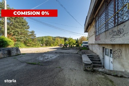 Inchiriere spatiu de depozitare 247 mp, curte 158 mp, Campulung, AG