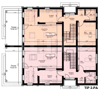 Duplex de 114 mp utili, teren 250 mp, in zona Chisoda