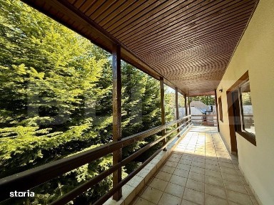 Casa P+2 in Predeal, Cioplea - vedere spre partia Clabucet si Crucea