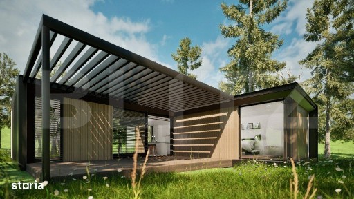 Casa pasiva certificabila de vanzare, cu 3 camere, 78,50 mp, Brasov