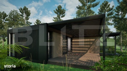 Casa pasiva certificabila, de vanzare, 2 camere, 73,90 mp, Brasov