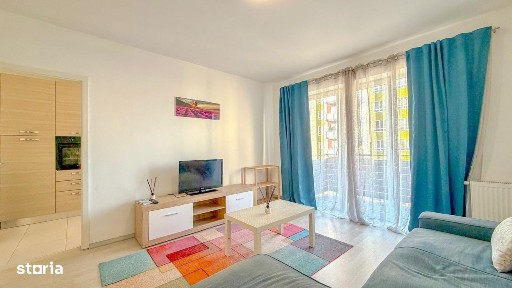 Garsoniera decomandata, Etaj 3/8, loc de parcare si boxa, mobilata