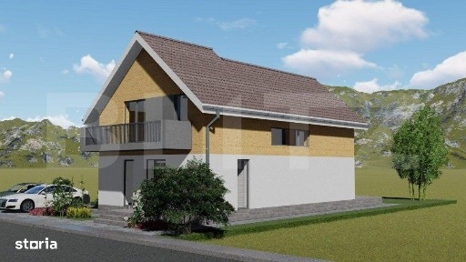 Proiect de casa in Bod, 1000 mp teren!