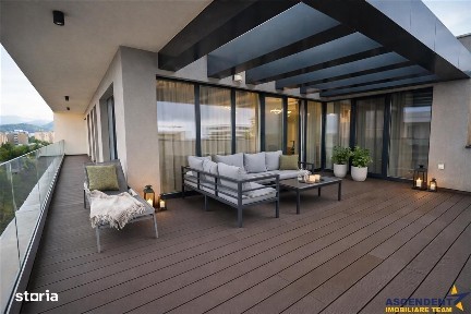 FILM&Tur 3D!Premium Penthouse, echipat,parcare subterana,50 mp terasa