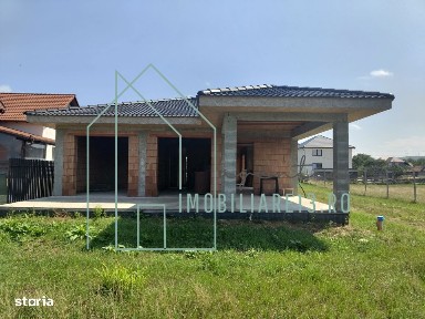 Casa noua de vanzare, 3 dormitoare, pe un nivel, Petresti, Sebes, Alba