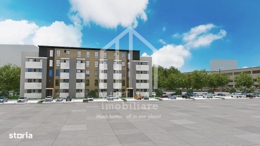 Apartament 2 camere - 39,23 mp utili + balcon - Lacul lui Binder
