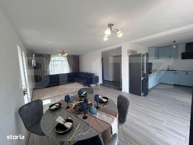 Casa de inchiriat, cu 4 camere, 120 mp utili si 500 mp de teren, zona
