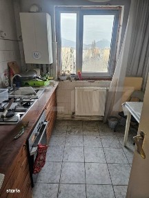 Apartament cu 2 camere, 55 mp, etajul 4, cu balcon si centrala - Deva