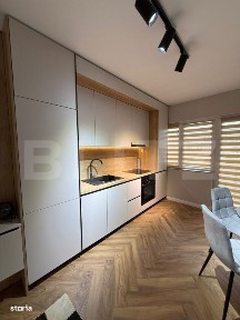 Apartament mobilat si utilat, totul nou, parcare subterana, zona Terra