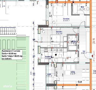 Ap 3 Camere spatios / 2 bai decomandat / Dormitor 19mp / 15 min metrou