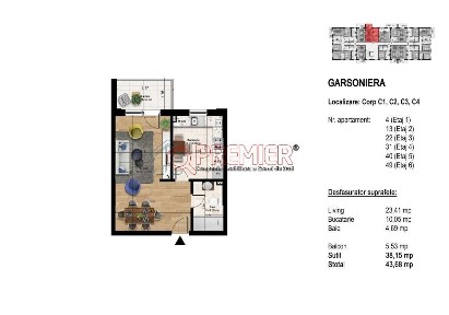 Oportunitate Investitie ! Garsoniera - Splaiul Unirii