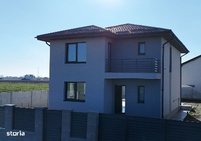 Casă individuală nouă, de vânzare Comuna Berceni 4 camere || 450 mp