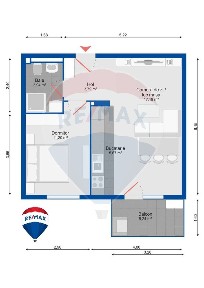 Apartament cu 2 camere de vânzare în zona Lotus - Grandhill Residence