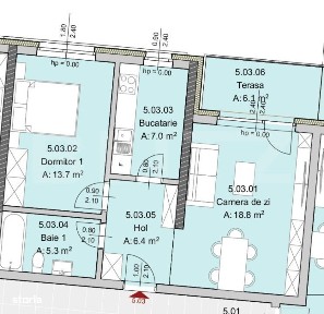 Apartament 2 camere 51 mp, Constructie Noua, Zona Semicentrala