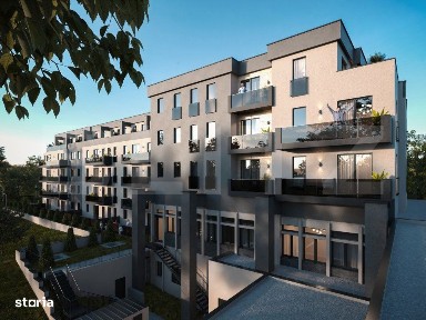 Apartament 1 camera, 37 mp, balcon, parcare subterana