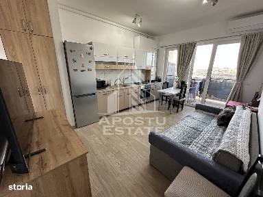 Apartament cu 2 camere, mobilat si utilat la etaj intermediar în Giroc