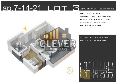 Apartament 2 camere Th. Pallady Metrou Teclu Parcare Bonus