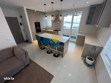 2 camere open space, modern mobilat, parcare subterana,AC,Pet Friendly