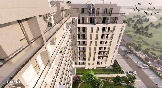 Apartamente superbe cu 4 camere, balcon 49mp și terasă de 87mp | Calea
