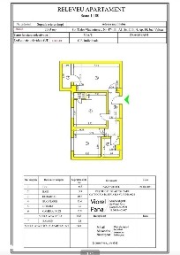 Apartament 2 camere, 54 mp, str. T. Vladimirescu - Drăgășani, Vâlcea