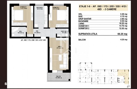 Grand Arena-bloc premium-apartament decomandat