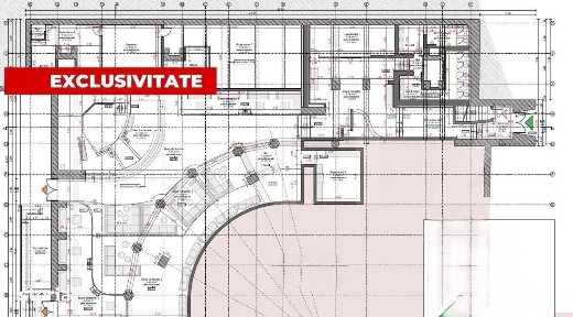Spatiu de inchiriat, 920 mp, cu terasa 500 mp, zona ULTRACentrala