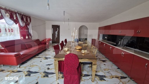 Casa parter teren 836 mp, 150 mp utili 2 corpuri, asfalt, langa Serc
