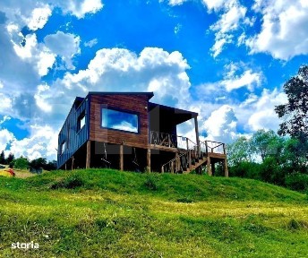 Cabana Tiny House, cu 2 ha teren intravilan, in Bucovina, Moldovita