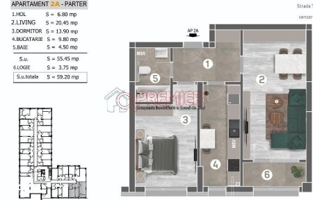2 camere - Sector 4 Berceni -Grand Arena