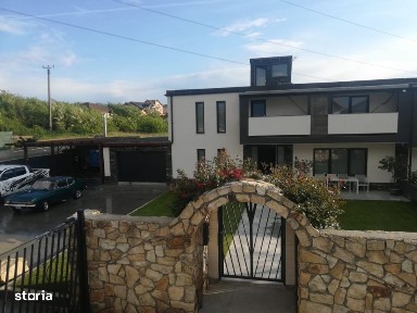 OPORTUNITATE! Duplex modern cu curte generoasa complet mobilat D-Jucu