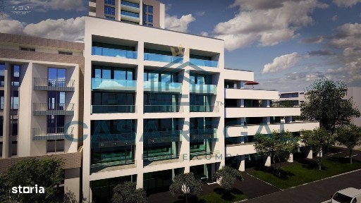 Apartament 2 camere, bloc exclusivist, 50.10 mp utili + 17.33 mp teras