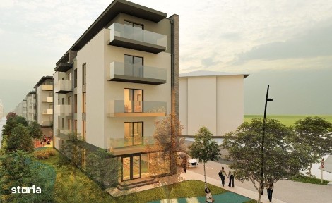 Apartament 2 CAM, SU 52.02 MP, 1 BALCON in zona CETATII