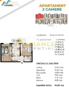Apartament 2 camere decomandat [ 750m metrou Berceni]