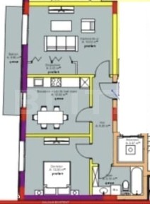 Apartament 2 camere, decomandat, 57 mp, imobil nou, zona Rivus