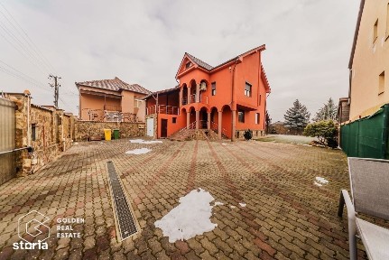 Vila de lux, D+P+E+M, Gradiste, la cheie, 300mp, 6 camere, teren 580mp
