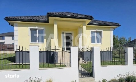 Casa individuala pe un singur nivel 4 camere teren 500 mp