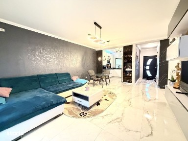 Duplex modern 3 camere, 80 mp utili, 414 mp teren - Mosnita Noua