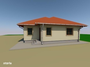 Casa individuala moderna, 100 mp utili, 540 mp teren - Sanandrei