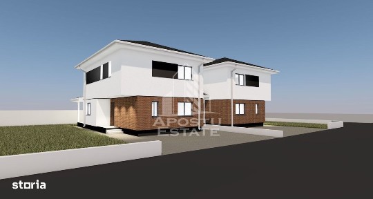 Duplex despartit prin camera tehnica, 4 camere, 3 bai,Mosnita Veche