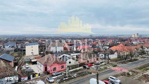 Casa pe principala in Giarmata 737mp teren