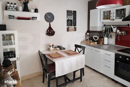 Casa tip duplex in Gilau-120mp utili, mansarda, parcari si teren de 38