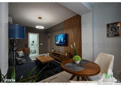 Apartament cu 2 camere complet mobilat si utilat de vanzare in zona d