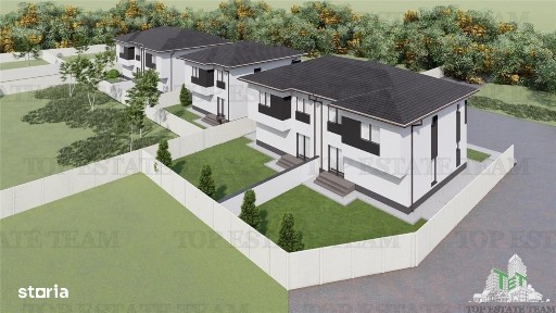 Casa cuplata premium 4 camere in Bragadiru-Cartierul Verde