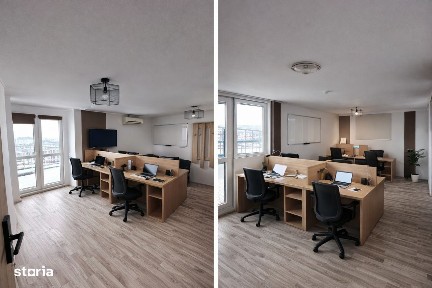 Spatiu de birouri, 150mp util, terasa 360°, Calea Turzii - Hotel Gala