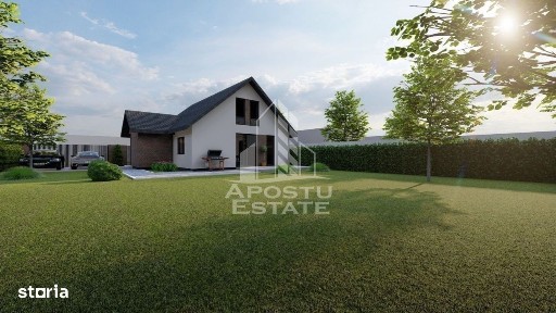 Casa individuala cu teren 520 mp in Giroc