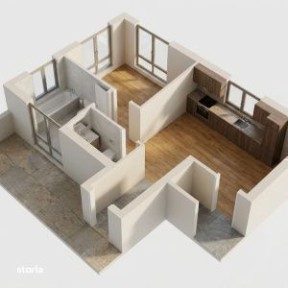 APARTAMENT cu 2 camere, 49.15MP, in zona TEILOR | FLORESTI