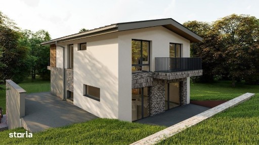 Casa individuala NZEB, 220 mp utili, teren 550 mp | zona Profi Chinten